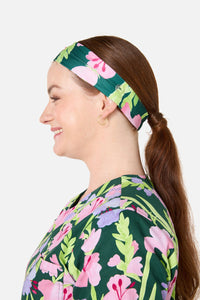Gorman - Gladioli Scrub Headband - green