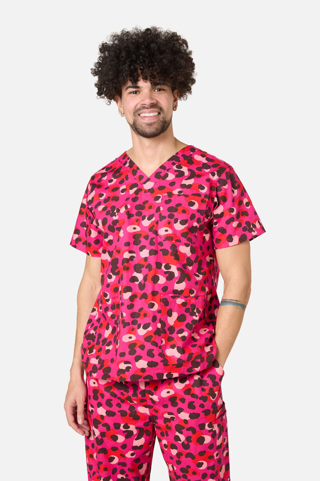Gorman - Changing Spots Scrub Set - pink
