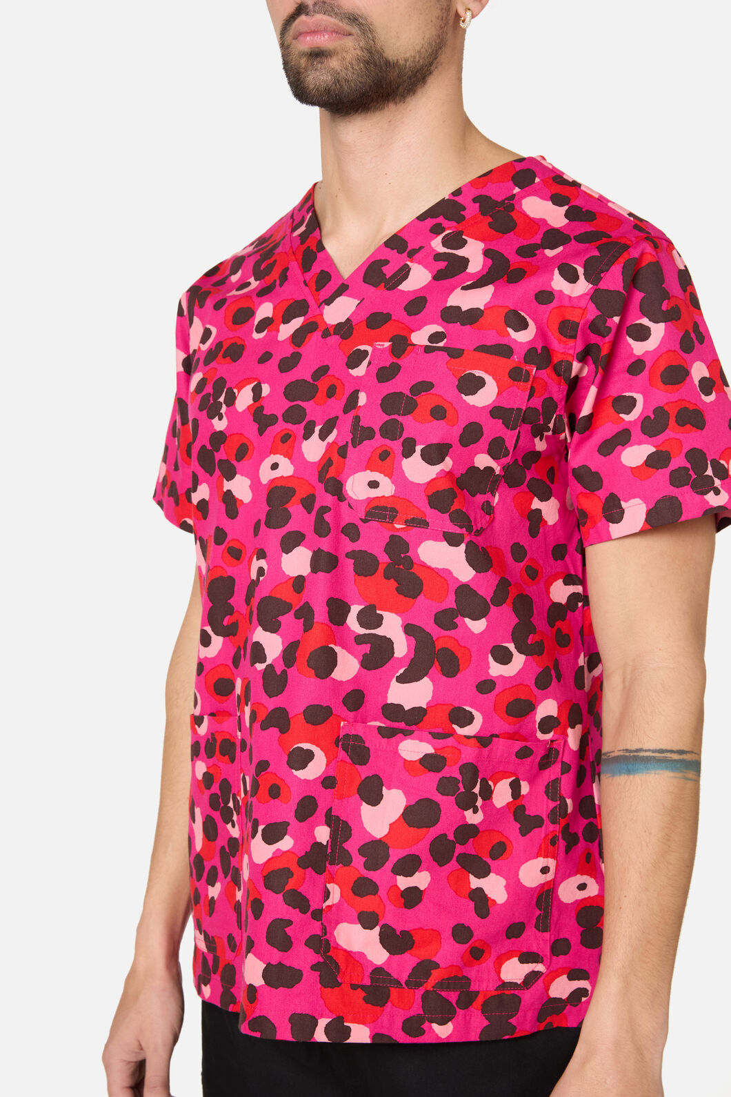 Gorman - Changing Spots Top & Pant Scrub - black