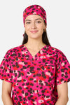 Gorman - Changing Spots Scrub Hat - pink