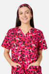 Gorman - Changing Spots Scrub Headband - pink