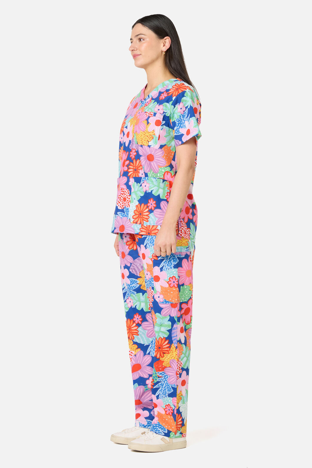 Gorman - Polka Floral Scrub Set - multi