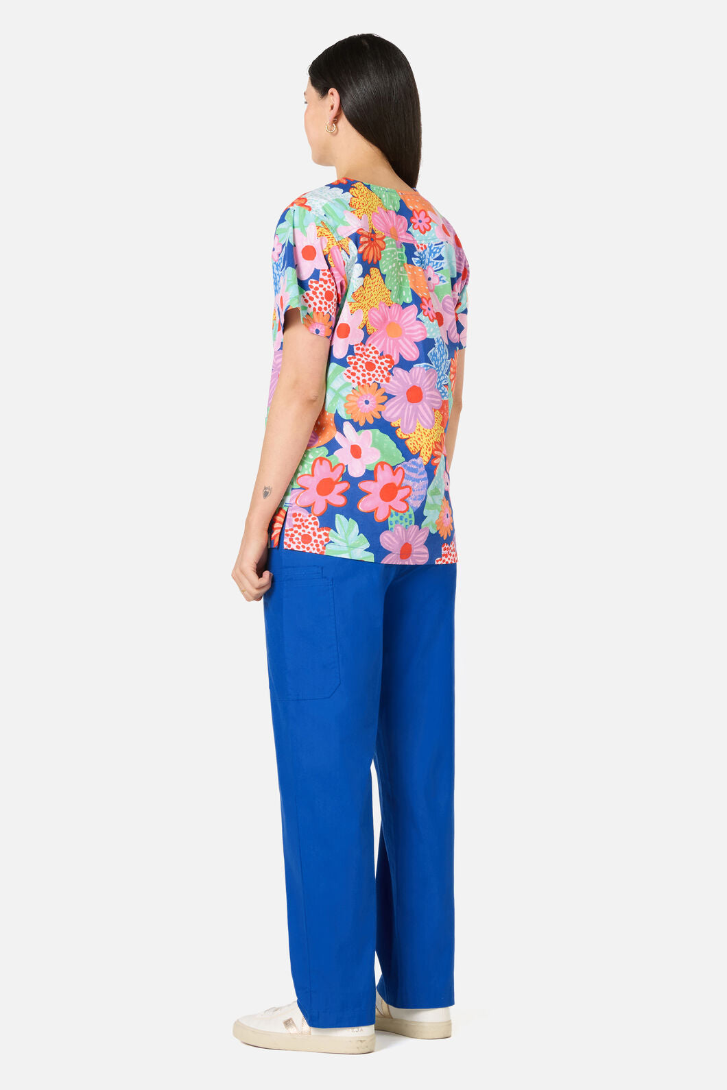 Gorman - Polka Floral Top & Pant Scrub Set - multi