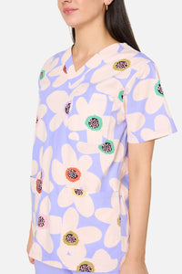 Gorman - Daisy Scrub Top & Pant Set - lilac