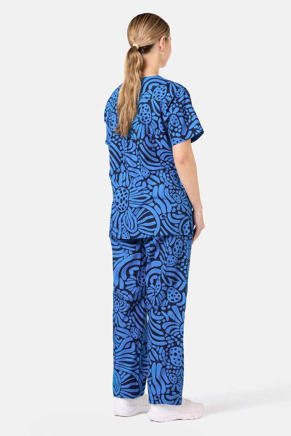 Gorman - Breezy Waters Scrub Set - navy