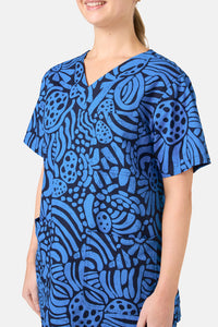 Gorman - Breezy Waters Scrub Set - navy