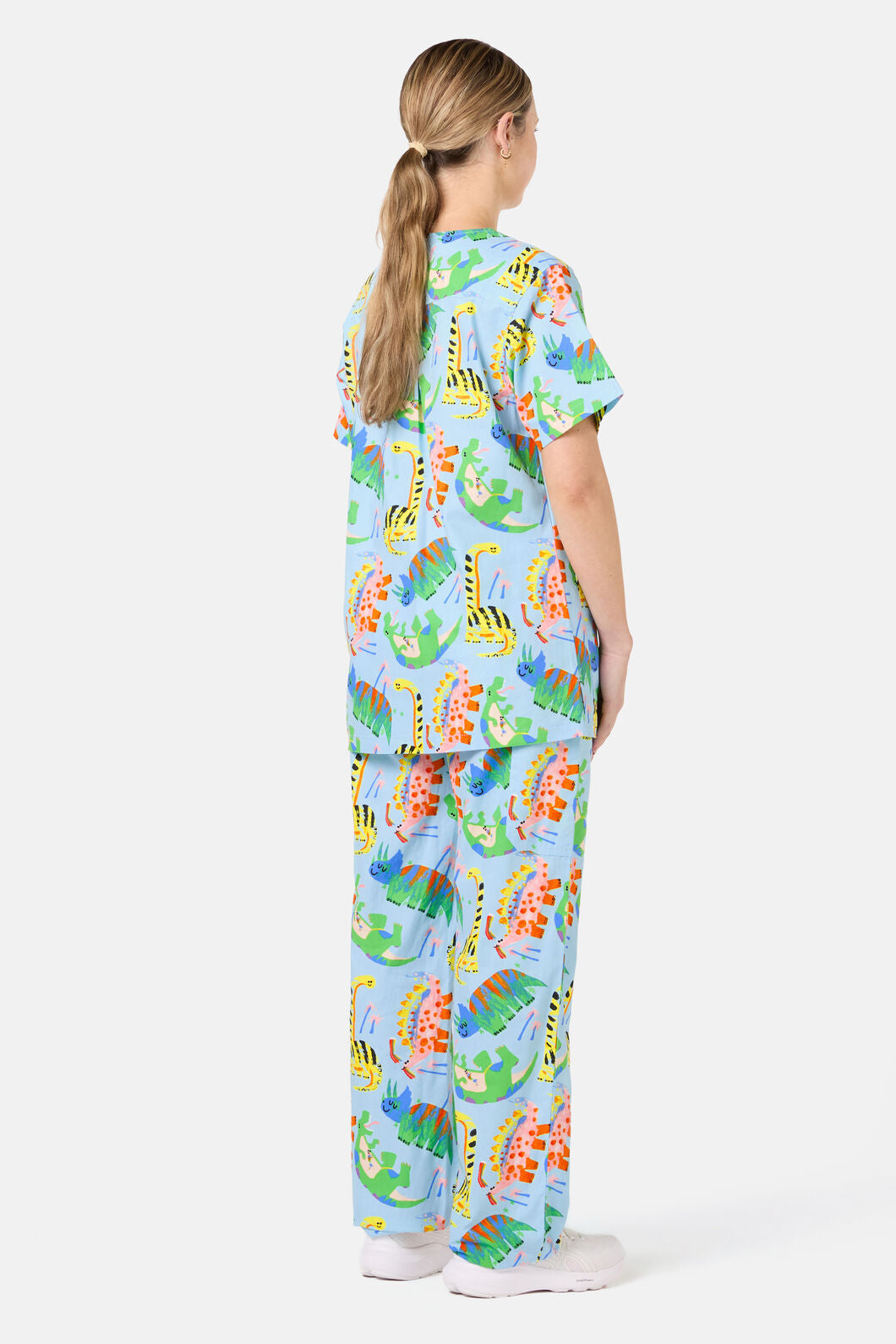 Gorman - Dinoland Scrub Set - light-blue