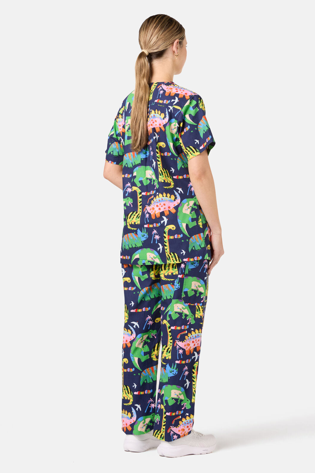 Gorman - Dreamy Dinos Scrub Set - navy