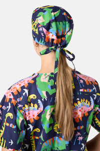 Gorman - Dreamy Dinos Scrub Hat - navy