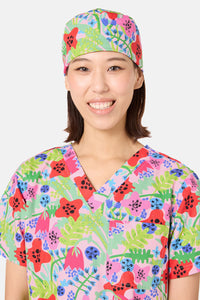 Gorman - Flower Field Scrub Hat - multi