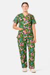 Gorman - Papillon Scrub Set - green