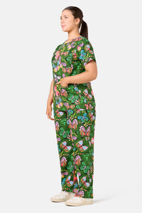 Gorman - Papillon Scrub Set - green