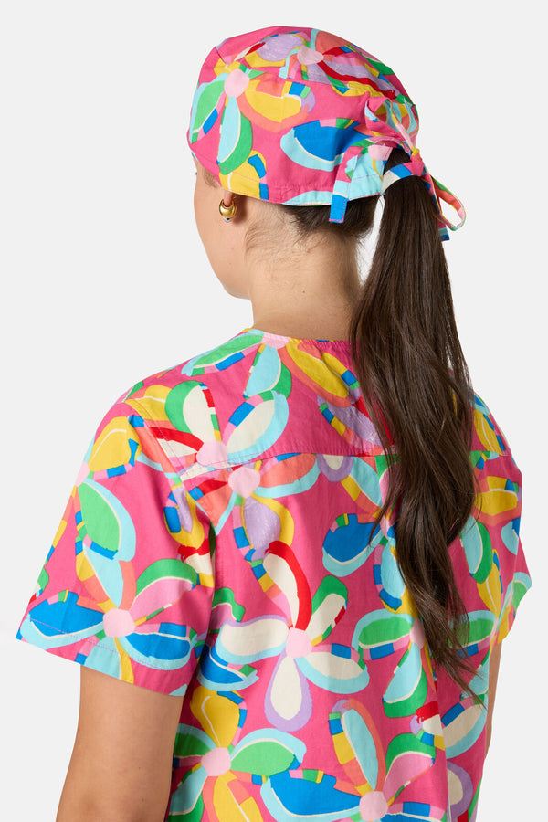 Gorman - Rainbow Daisy Scrub Hat - multi