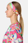 Gorman - Rainbow Daisy Scrub Headband - multi
