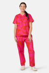 Gorman - Wavelength Scrub Set - pink