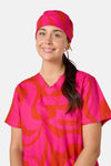 Gorman - Wavelength Scrub Hat - pink