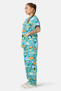 Gorman - Sweater Dogs Scrub Set - multi
