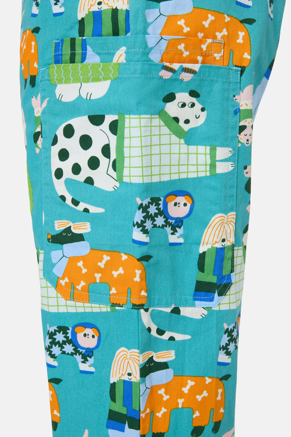 Gorman - Sweater Dogs Scrub Set - multi