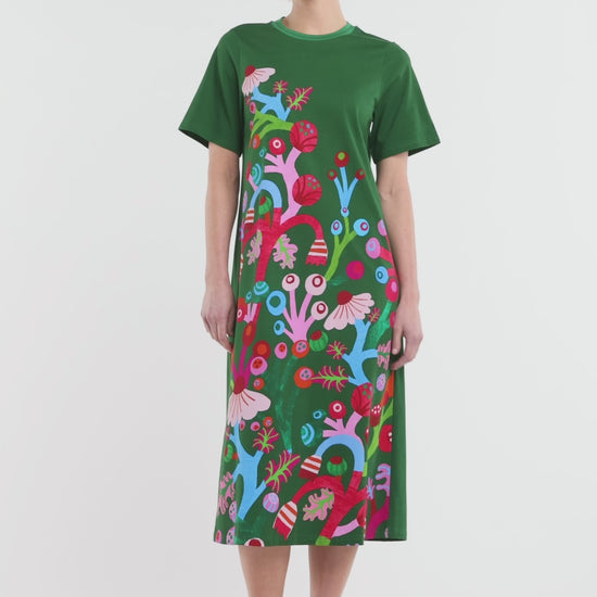 Gorman - Wild Garden Jersey Dress - print