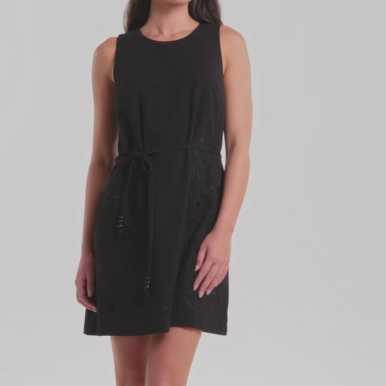 Gorman - Annie Anglaise Mini Dress - black