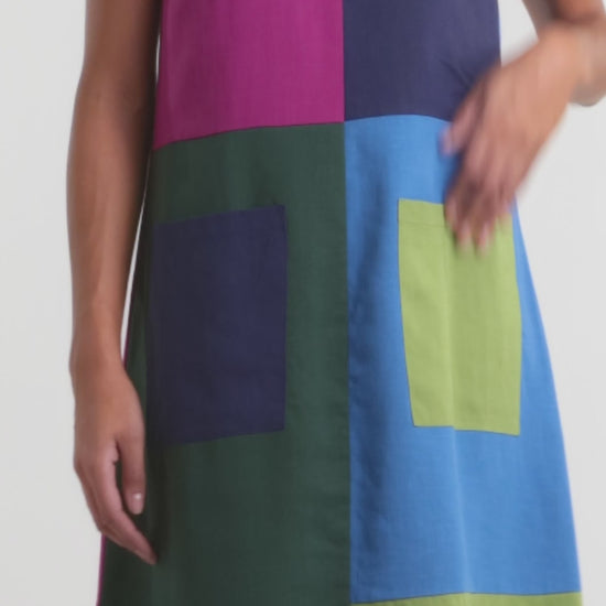 Gorman - Patch Midi Dress - multi