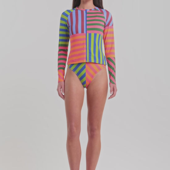 Gorman - Poetry Stripe Rashie - stripe