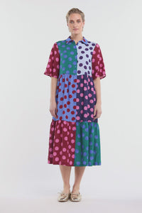 Gorman - On The Dot Spliced Dress - print
