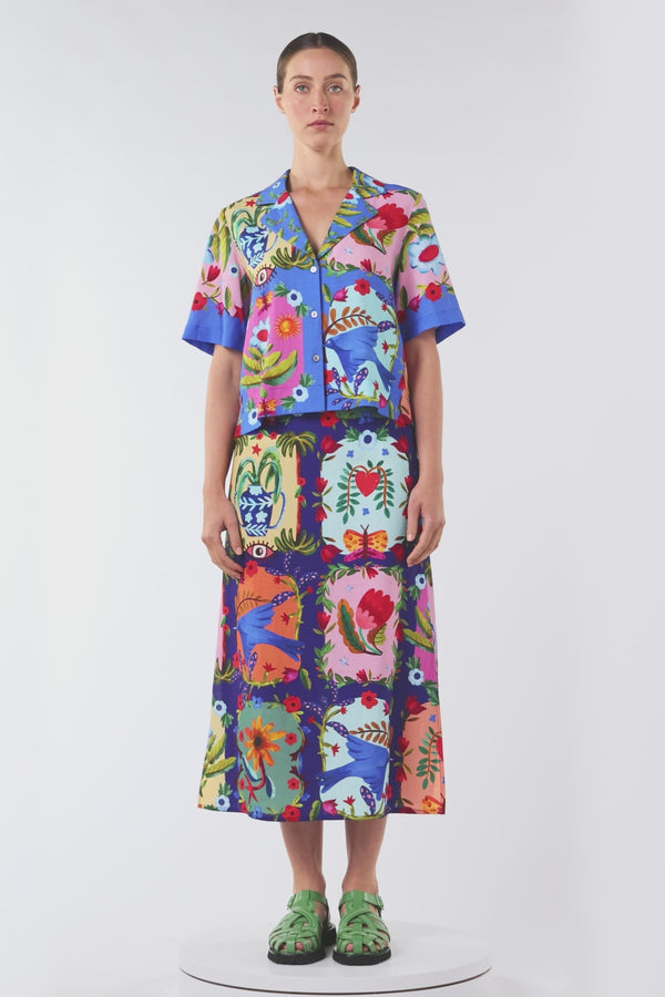 Gorman - Little Things Placement Shirt - print