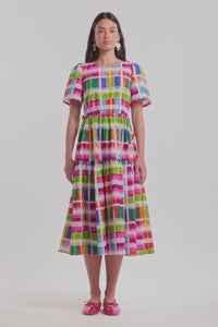 Gorman - Paintbox Check Midi Dress - check