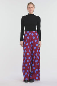 Gorman - On The Dot Wide Pants - wine