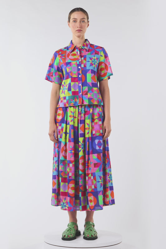 Gorman - Pinwheel Printed Shirt - print