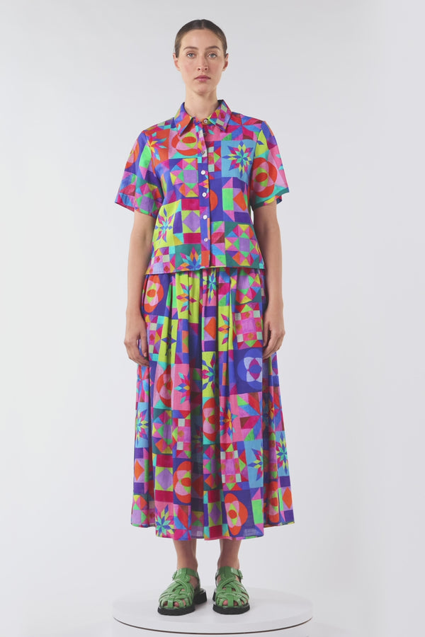 Gorman - Pinwheel Printed Shirt - print