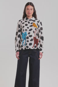 Gorman - Right Meow Cotton Shirt - print