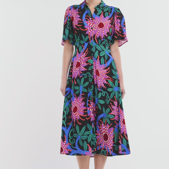 Gorman - Passion Flower Shirt Dress - print