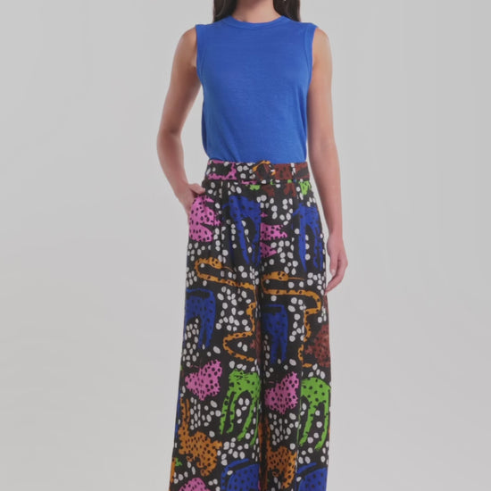 Gorman - Right Meow Pants - print