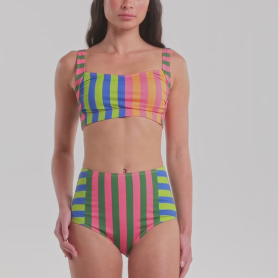 Gorman - Poetry Stripe Bikini Top - stripe