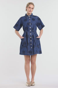 Gorman - On The Dot Denim Dress - denim