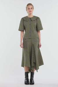 Gorman - Rachele Check Seersucker Top - check