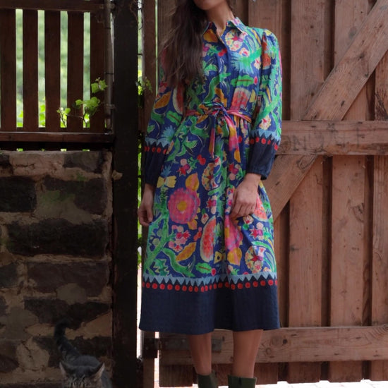 Gorman - Secret Meadow Smock Dress - print