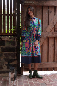Gorman - Secret Meadow Smock Dress - print