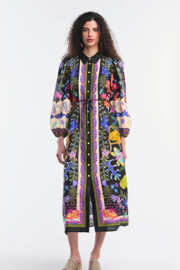 Gorman - Beetlemania Long Dress - print