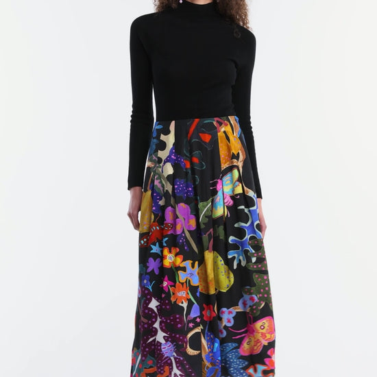 Gorman - Beetlemania Midi Skirt - print
