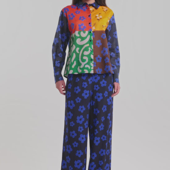 Gorman - Salon Splice Shirt - print