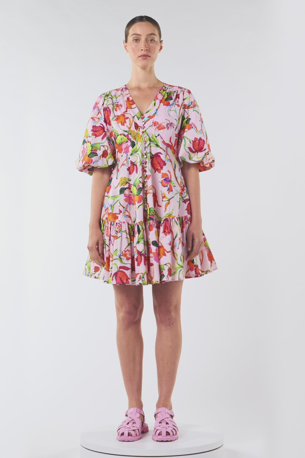 Gorman - Elara Print Smock Dress - print