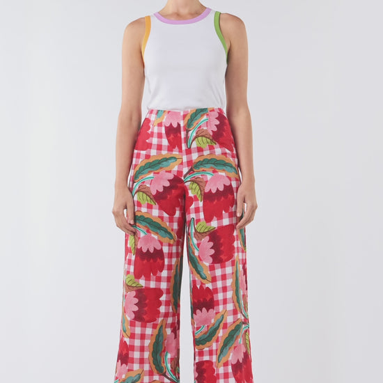 Gorman - Little Things Gingham Pant - print