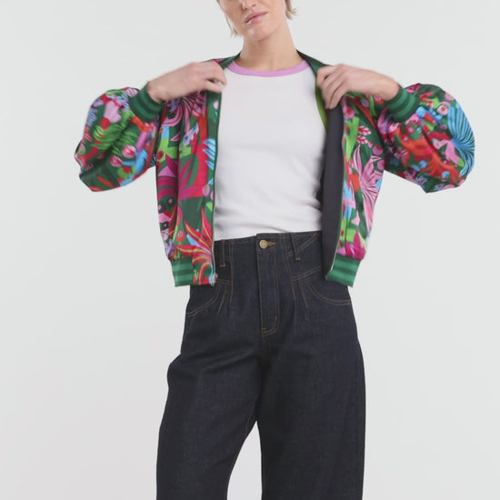 Gorman - Wild Garden Bomber Jacket - print