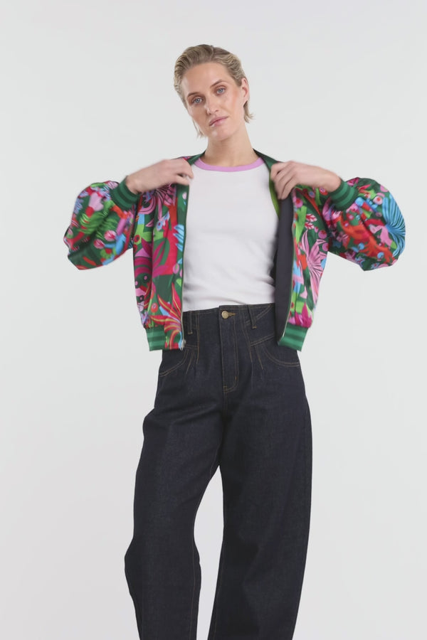 Gorman - Wild Garden Bomber Jacket - print