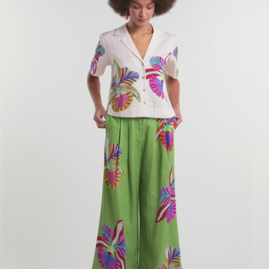 Gorman - Orchid Print Shirt - print