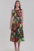 Gorman - Climbing ColourMaxiBubbleDress - print