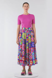 Gorman - Pinwheel Printed Skort - print